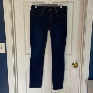Gap dark denim 1969 skinny jeans